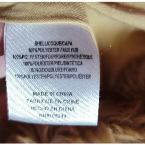 B Collection by Bobeau Twiggy Faux Fur Jacket Mob Wife - Picture 6 of 9